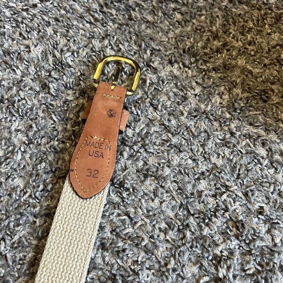 Zep Pro Belt Virginia Polytechnic University Leather USA Size 32 USA Brown - Picture 5 of 7